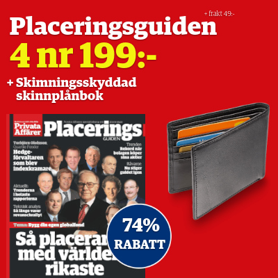 Tjäna mer pengar med placeringsguiden 