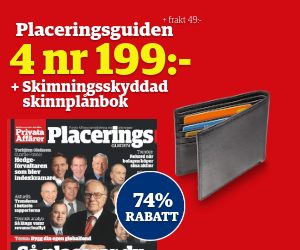 Tjäna mer pengar med placeringsguiden